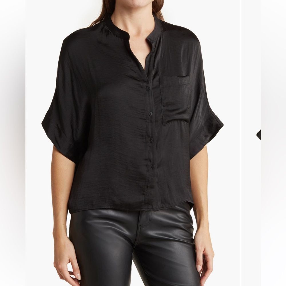 Chic Black Women's Blouse